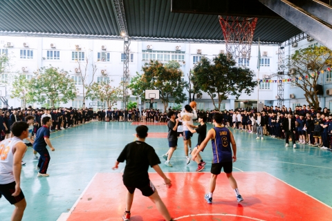 GIẢI BÓNG RỔ NAM, NỮ KHỐI 10&11 NĂM HỌC 2024-2025 - MÀN SO TÀI RỰC LỬA